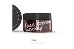 Amber Glass Jars - PSD Mockup Product Image 7