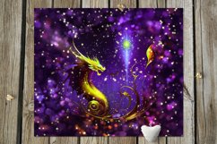 Mystic dragon | 9 Skinny tumbler magic sublimation designs Product Image 8