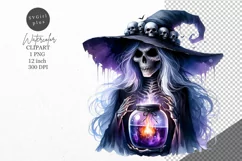 Halloween clipart, Witch clipart, Autumn clipart, Fall Product Image 1