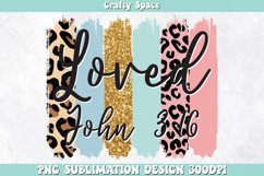 Loved PNG | Christian Sublimation Product Image 1