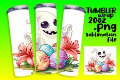 Playful Easter Ghost Tumbler: Spring 20oz Joy Product Image 1