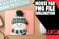 RADIANT desk pad Fun Design, Snowman Product Image 1