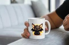 Cute Halloween Bat Clipart Png for sublimation Product Image 2