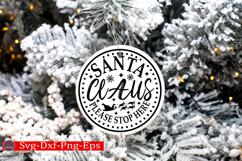 Christmas Round sign Svg holiday quotes Svg design Christmas Product Image 2