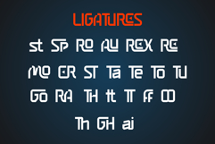 Aurex is a bold and wide sport typeface Product Image 8