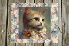 Cute kitty | 10 children skinny tumbler Sublimation designs Product Image 8