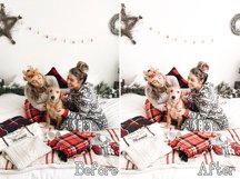 6 Holiday Lightroom presets, Home, Family, Christmas presets Product Image 10