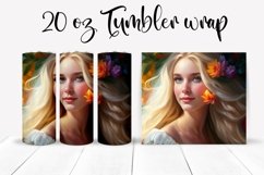 Tumbler Wrap 20 oz Bundle | Flower Girls | Summer Girls PNGs Product Image 7