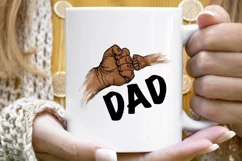 Sublimation Image | Father's Day Design | Adult Baby Fist Product Image 4