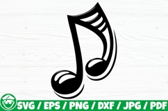 Musical Notes / Sounds Notes x60 Silhouette / SVG BUNDLE Product Image 9