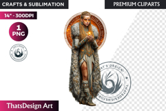 Viking Aesir &amp; Vanir Norse God Illustrations PNG Clipart Product Image 1