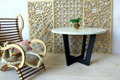 Miniature dollhouse table digital file. Modern 1:4 scale Product Image 8