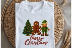 Oil painted Christmas trio png design for T-shirts Product Image 5