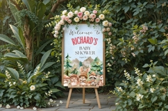 Baby Shower Welcome Sign Template 139 Product Image 3