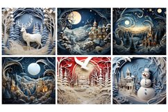 Christmas Tumbler Wrap Bundle | Christmas | Sublimation Product Image 19