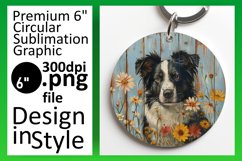 Adorable Doggy Round Sublimation Assortment Product Image 1