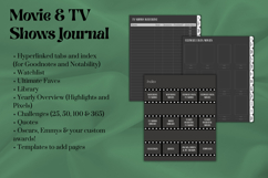 Ultimate 2026 Digital Planner Bundle | Dark Mode Product Image 8