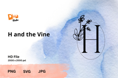 and the Vine Monogram Product Image 1