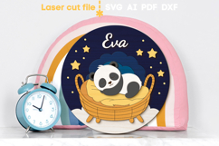 Baby Name Sign Bundle SVG laser cut files for Glowforge Product Image 8
