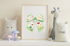 Gardening Mama Coquette Bow Clipart, gardening mama bow Product Image 7
