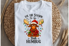 Christmas moose png design for T-shirts Product Image 5