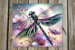 Dragonfly | 4 magic skinny tumbler Sublimation designs P2 Product Image 4