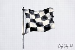 Racing Nursery Clipart PNG Product Image 1