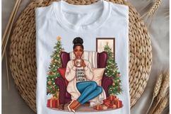 Christmas motivational women png design for T-shirts Product Image 5