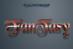 Editable Text Effect for Illustrator. Vector Graphic styles Product Image 1