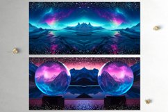 Northern Lights | Christmas Sublimation Mug design bundle Product Image 8