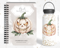 Halloween Pumpkins Clipart, 30 PNG Scary Product Image 9