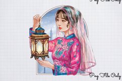South East Asian Girls Clipart Bundle PNG Product Image 9