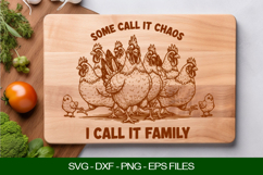 Some call it chaos i call - Christmas Towel SVG Design Product Image 1