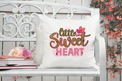 Little Sweetheart PNG For Valentines Day Sublimation Product Image 5