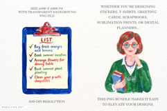 Back to School Teacher Supplies Clipart Product Image 2
