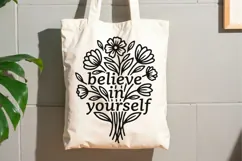 Believe In Yourself Svg, Mental Health Svg, Self Love Svg. Product Image 9