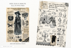 Ghost Creepy Junk Journal Product Image 3