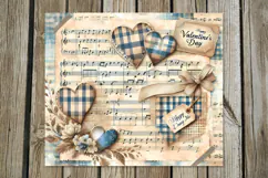 Vintage Music | 4 Love Skinny Tumbler Sublimation Designs P2 Product Image 4