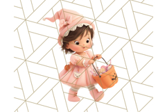 Halloween Neighborhood Clipart PNG for Trick or Treat Product Image 4