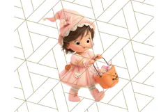 Halloween Neighborhood Clipart PNG for Trick or Treat Product Image 4