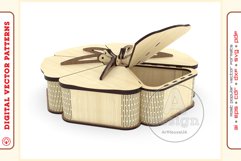 Box Organizer v20 - laser cut file - Glowforge ready SVG Product Image 8