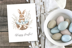 Watercolor Easter Bunny clipart Product Image 3
