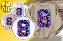 8 Doodle Letter Style Icon Festive Christmas Spirit! Product Image 1