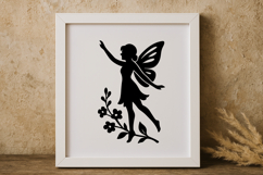 Fairy and Flower SVG Product Image 1