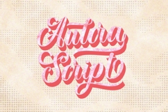 Aulora Script Product Image 8