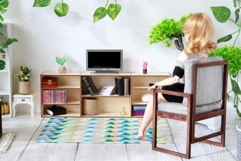 Miniature dollhouse bookcase drawer digital file, BJD doll Product Image 8