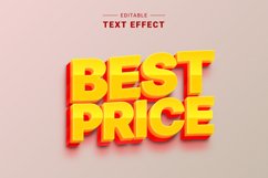 Editable Text Effect for Illustrator. Vector Graphic styles Product Image 1