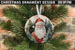 Christmas Ornament Sublimation PNG Design Product Image 1