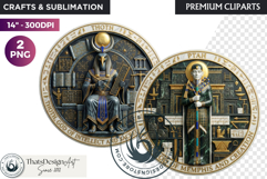 Ancient Egyptian Gods Pantheon Mythology Graphics cliparts Product Image 1