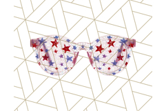 Patriotic Accessories Clipart PNG for 4th of July Product Image 4